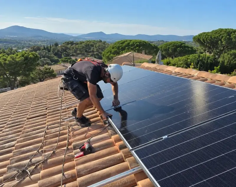 Installateur panneaux solaires Sanilhac-Sagriès — pose photovoltaïque sur toiture