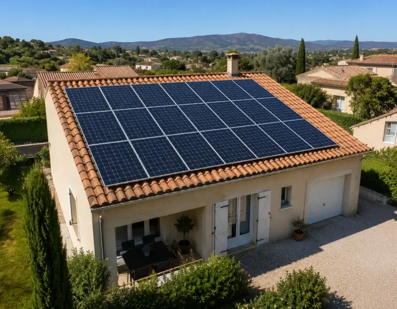 Prime à l'autoconsommation panneaux solaires Sanilhac-Sagriès — aide financière de l'État